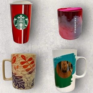 Starbucks Ceramic Mugs/ Tumbler Bundle